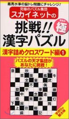 スカイネットの挑戰!!漢字パズル漢字詰めクロスワ-ド編(1)