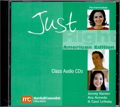 Just Right Pre-Intermediate: Class Audio CD (CD-ROM)