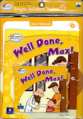 Bright Readers Level 3-8 : Well Done, Max! (Paperback &amp; CD Set)