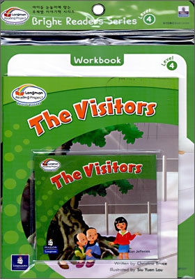 Bright Readers Level 4-3 : The Visitors (Paperback &amp; CD Set)