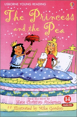 Usborne Young Reading Audio Set Level 1-14 : The Princess and the Pea (Book &amp; CD)