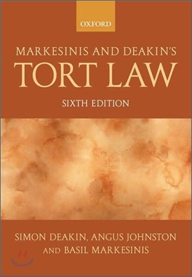 Markesinis and Deakin&#39;s Tort Law, 6/E