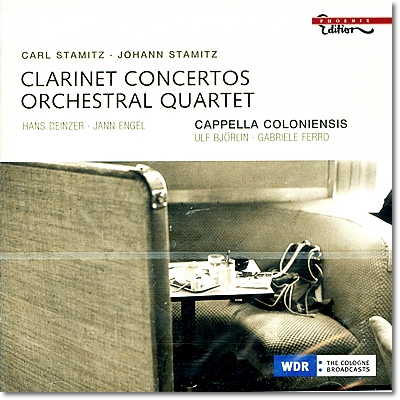 Cappella Coloniensis 슈타미츠 : 클라리넷 협주곡 (Stamitz: Clarinet Concertos, Orchestral Quartet)