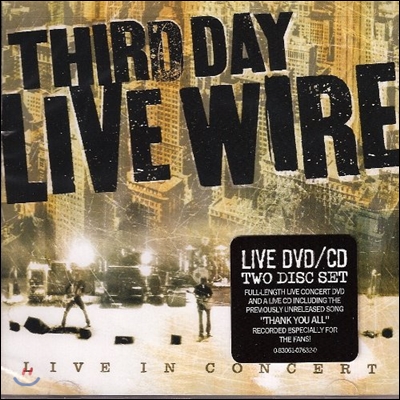 [중고] Third Day / Live Wire (CD+DVD/수입)