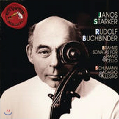 [중고] Janos Starker & Rudolf Buchbinder / Brahms & Schumann: Sonatas for Piano and Cello (수입/09026615622)