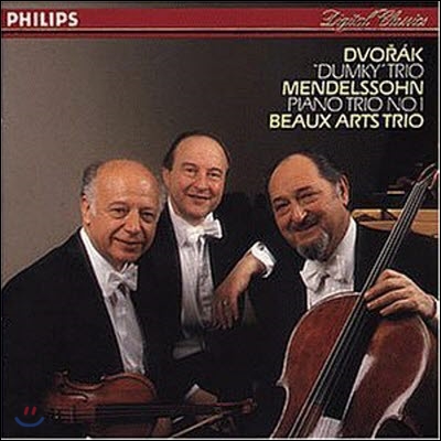[중고] Beaux Arts Trio / Dvorak : Piano Trio Op.90 Dumky, Mendelssohn : Piano Trio Op.49 (dp0310)