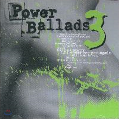 V.A. / Power Ballads 3 (미개봉)