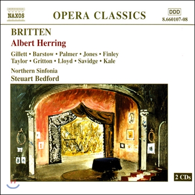 Christopher Gillett / Steuart Bedford 브리튼: 오페라 &#39;앨버트 헤링&#39; (Benjamin Britten: Albert Herring)