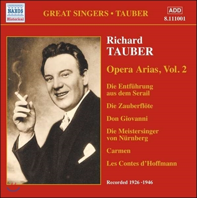 리하르트 타우버 오페라 아리아 2집 (Richard Tauber Opera Arias, Vol. 2: 1926-1946)