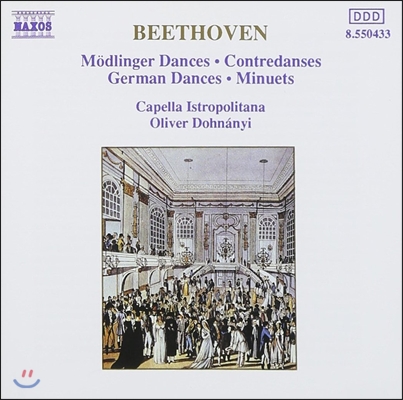 Oliver Dohnanyi 베토벤: 뫼들링 춤곡, 콩트르당스, 독일 춤곡, 미뉴엣 (Beethoven: Modlinger Dances, Contredanses, German Dances, Minuets)