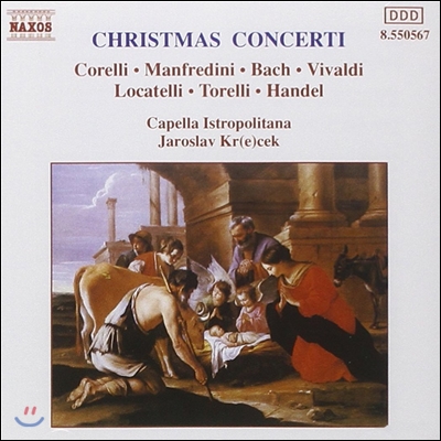 Jaroslav Krecek 크리스마스 협주곡집 - 코렐리 / 만프레디니 / 바흐 / 비발디 / 헨델 (Christmas Concertos - Corelli / Manfredini / Bach / Vivaldi / Handel)