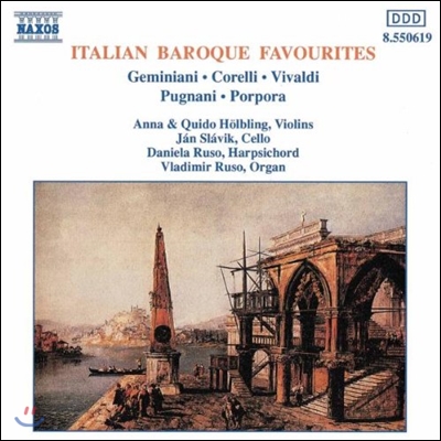 Anna &amp; Quido Holbling 이탈리아 바로크 명곡집 - 제미니아니 / 코렐리 / 비발디 (Italian Baroque Favourites - Geminiani / Corelli / Vivaldil)