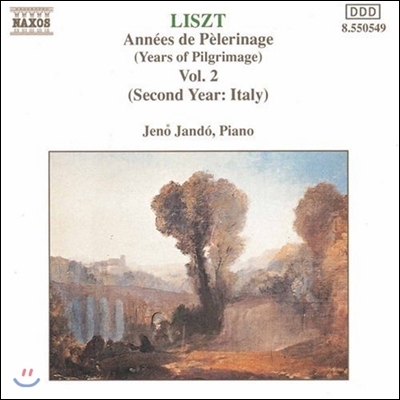 Jeno Jando 리스트: 순례의 해 2년 '이탈리아' - 예뇌 얀도 (Liszt: Annees de Pelerinage Vol.2 Italie)