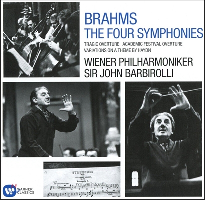 John Barbirolli 브람스: 교향곡 전곡, 서곡 - 존 바비롤리, 빈 필하모닉 (Brahms: The Four Symphonies, Overtures)