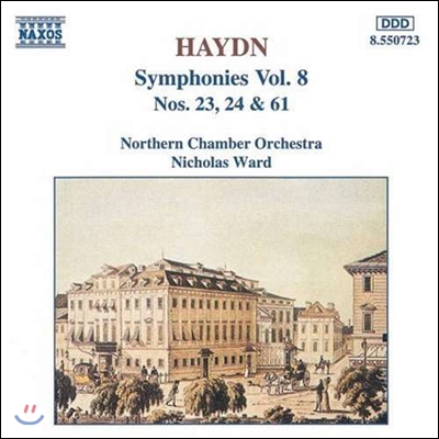 Nicholas Ward 하이든: 교향곡 전곡 8집 - 23, 24, 61번 (Haydn: Symphonies Vol.8 - Nos.23, 24, 61)