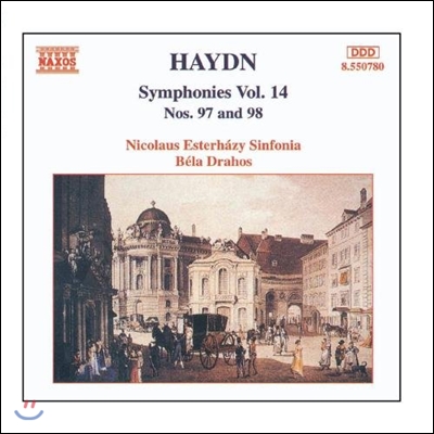 Bela Drahos 하이든: 교향곡 전곡 14집 - 97, 98번 (Haydn: Symphonies Vol.14 - No.97, No.98)
