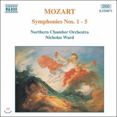 Nicholas Ward 모차르트: 교향곡 1-5번 (Mozart: Symphonies Nos. 1-5)