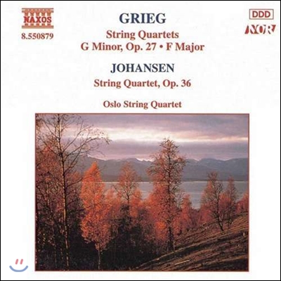 Oslo String Quartet 그리그 / 다비드 요한센: 현악 사중주 (Edvard Grieg / David Monrad Johansen: String Quartets)