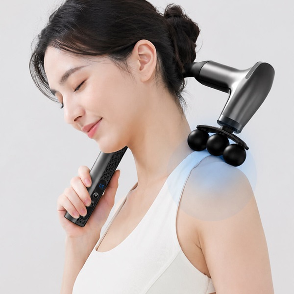 [머레이] 인체공학설계 갈고리형 효자손 마사지기 마사지건 TRI-HOOK