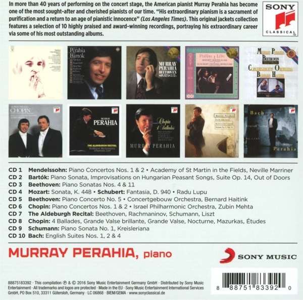 머레이 페라이어의 예술 (The Art of Murray Perahia)