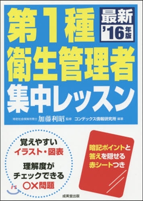 ’16 第1種衛生管理者集中レッスン