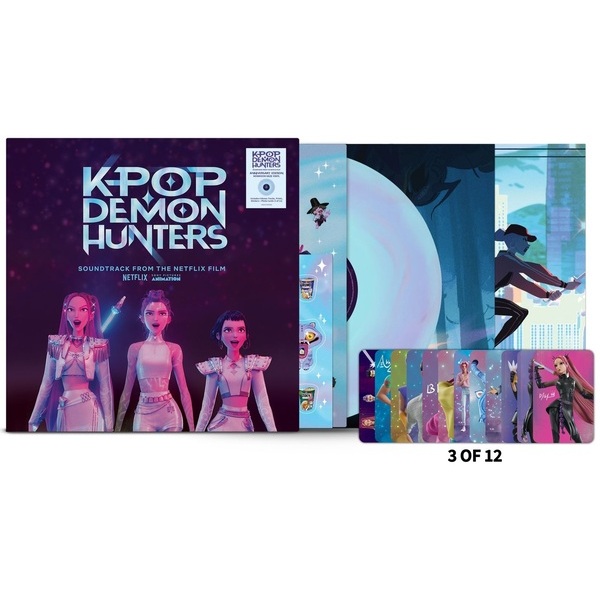 케이팝 데몬 헌터스 영화음악 (KPop Demon Hunters From The Netflix Series OST) [혼문 헤이즈 컬러 LP]