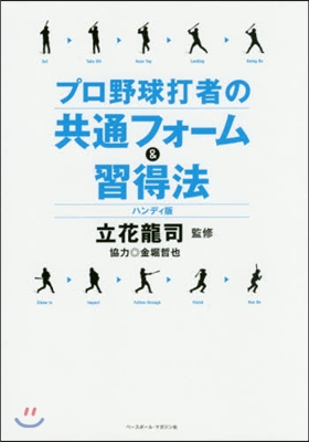 プロ野球打者の共通フォ-ム&amp; ハンディ版