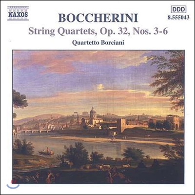 Quartetto Borciani 보케리니: 현악 사중주 Op.32 3-6번 (Luigi Boccherini: String Quartets)