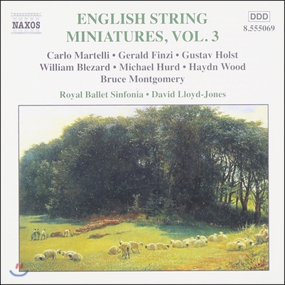 David Lloyd-Jones 영국 현악 소품 3집 - 홀스트 / 제랄드 핀지 (English String Miniatures Vol.3 - Gustav Holst / Gerald Finzi)