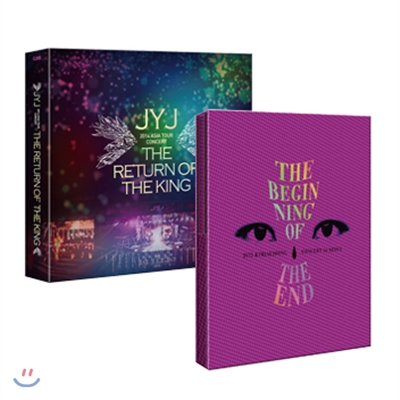 김재중 Concert in 고려대 DVD : The Beginning of The End [한정판] + 리턴오브더킹 패키지