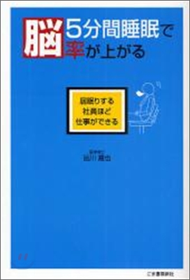 5分間睡眠で腦率が上がる