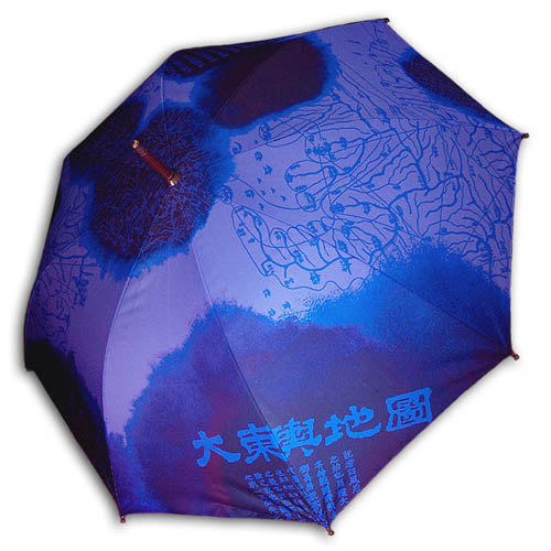 [ART] HelloRaincats 대동여지도(B) 자동 우산