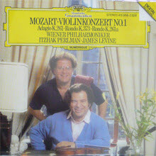 Itzhak Perlman, James Levine - Mozart : Violinkonzert Nr.1, Adagio, 2 Rondos (수입/4159582)