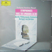 Herbert von Karajan - Mozert : Symphonies No.38 `Prague` &amp; No.39 (수입/4298022)