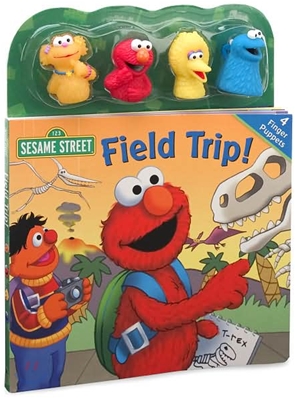 Sesame Street Field Trip! : Book &amp; Finger Puppets