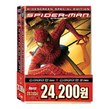 [DVD] Spider Man 3 SE + Spider Man 1 SE - 스파이더맨 3 SE + 스파이더맨 1 SE (4DVD/미개봉)