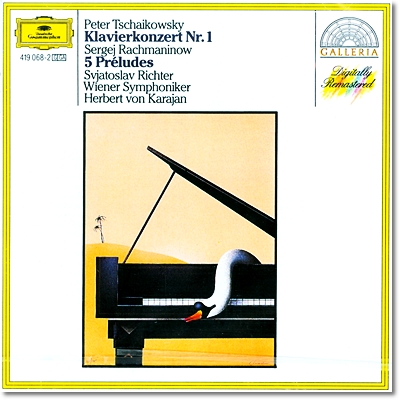 Sviatoslav Richter 차이코프스키 : 피아노 협주곡 1번 / 라흐마니노프 : 전주곡 (Tchaikovsky : Piano Concerto / Rachmaninov : Prelude) 스비아토슬라프 리히터 카라얀