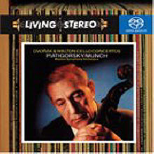 Gregor Piatigorsky Charles Munch - Dvorak Walton : Cello Concertos (SACD Hybrid/수입/미개봉/82876663752)