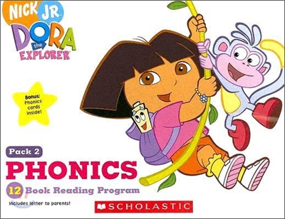 Dora the Explorer Phonics Pack 2 : 12 Book Reading Program