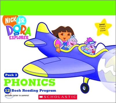 Dora the Explorer Phonics Pack 3 : 12 Book Reading Program