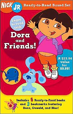 Nick Jr. Ready-To-Read Boxed Set : Learn to Read with Dora and Friends!