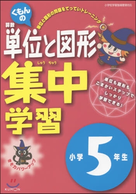 くもんの單位と圖形集中學習 小學5年生