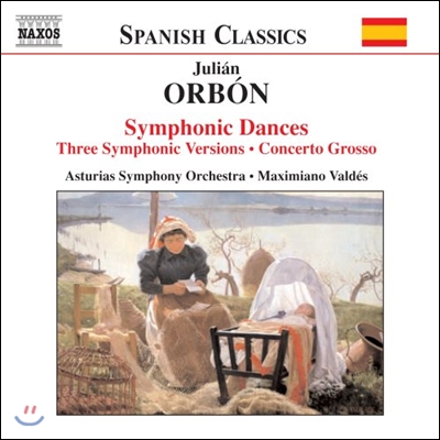 Maximiano Valdes 오르본: 교향적 춤곡, 콘체르토 그로소 (Julian Orbon: Symphonic Dances, 3 Symphonic Versions, Concerto Grosso)