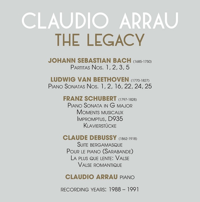 클라우디오 아라우 레가시 1988-1991년 녹음 (Claudio Arrau - The Legacy)