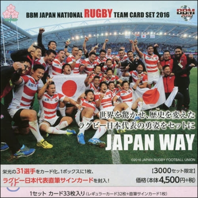 ’16 RUGBY TEAMカ-ドセット