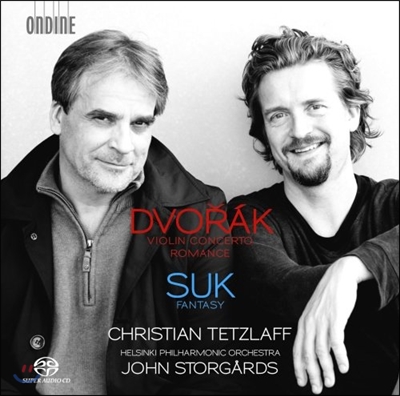 Christian Tetzlaff 드보르작: 바이올린 협주곡, 로망스 / 수크: 환상곡 - 크리스티안 테츨라프 (Dvorak: Violin Concerto / Josef Suk: Fantasy)