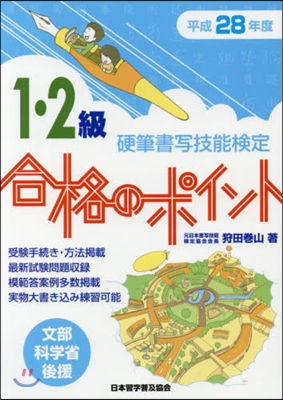 平28 硬筆書寫技能檢定1.2級合格のポ