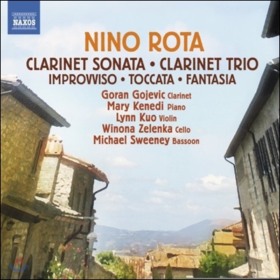 Goran Gojevic 니노 로타: 클라리넷 소나타, 클라리넷 삼중주, 토카타, 임프로비소, 환상곡 (Nino Rota: Clarinet Sonata, Trio, Improvviso, Toccata, Fantasia)