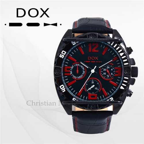 독스제팬(DOX) 남성시계(DX641BBREBK/가죽)