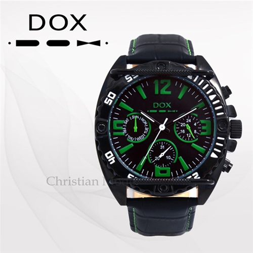 독스제팬(DOX) 남성시계(DX641BBGNBK/가죽)
